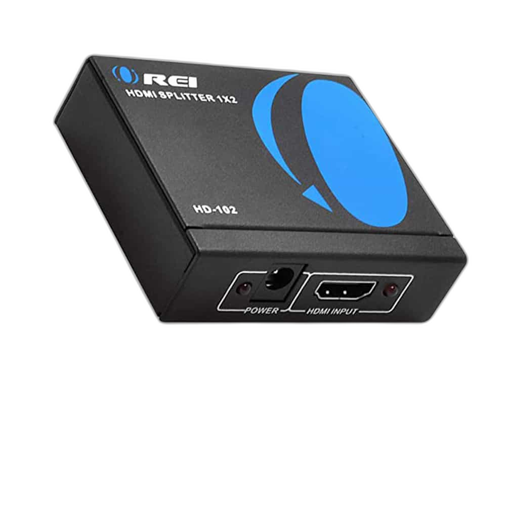 OREI HDMI Splitter Cable, 4K 1x2 Display Duplicate