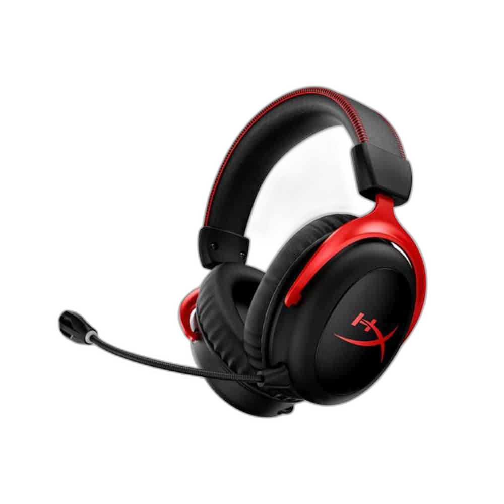 HyperX Cloud II Wireless Gaming Headset - Black Red