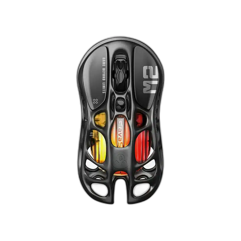 GravaStar Mercury M2 Stealth Black Wireless Gaming Mouse