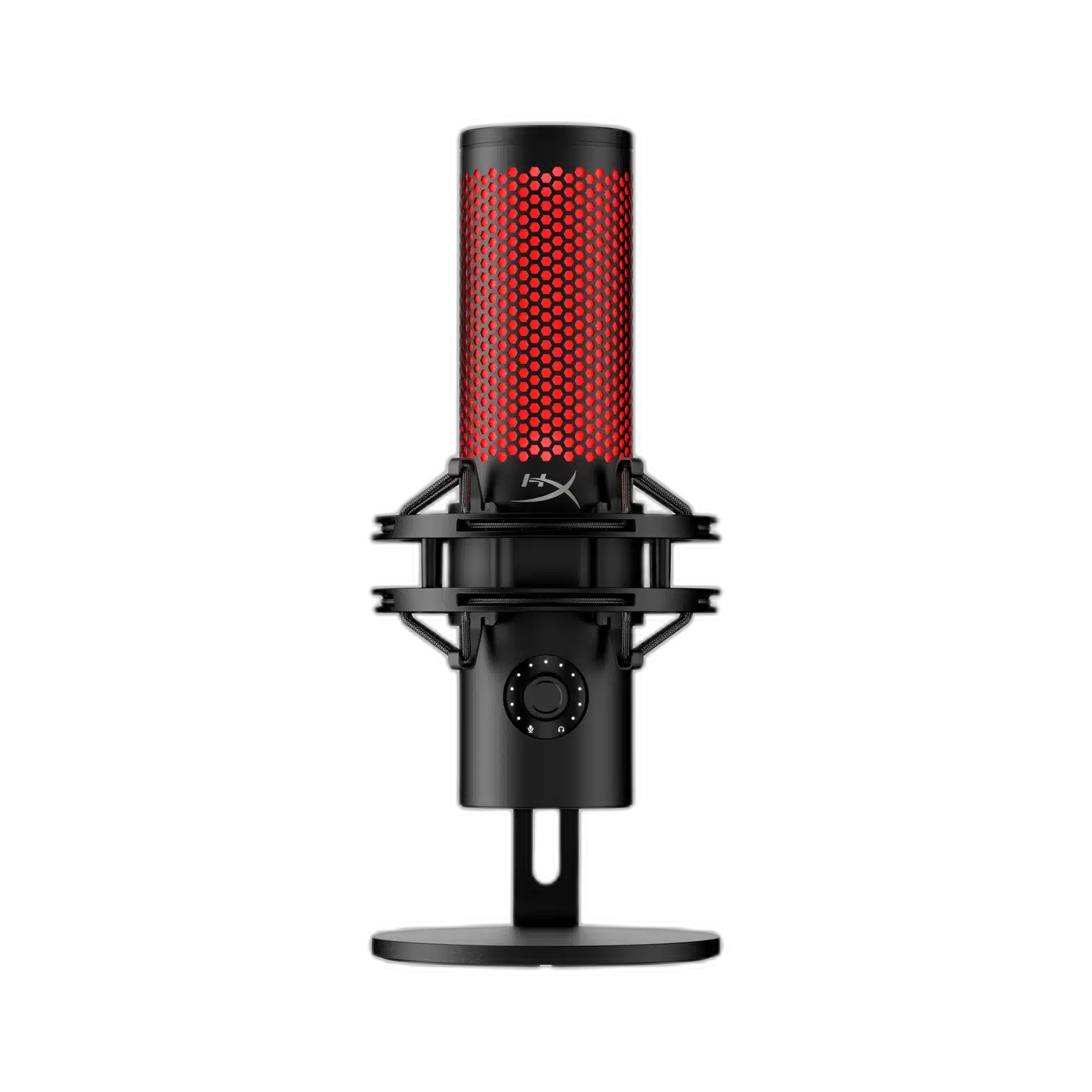 HyperX QuadCast 2 USB Microphone, 24-bit Studio Recording