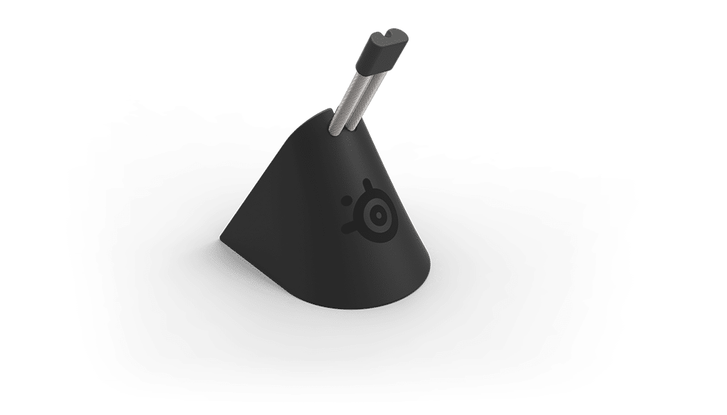 SteelSeries Mouse Bungee Black, Reduces Cable Drag & Enhances Stability