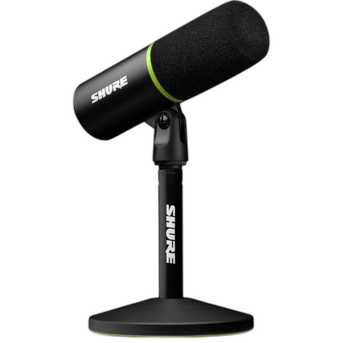 Shure MV6 Dynamic USB-C Gaming Microphone, PC Streamers