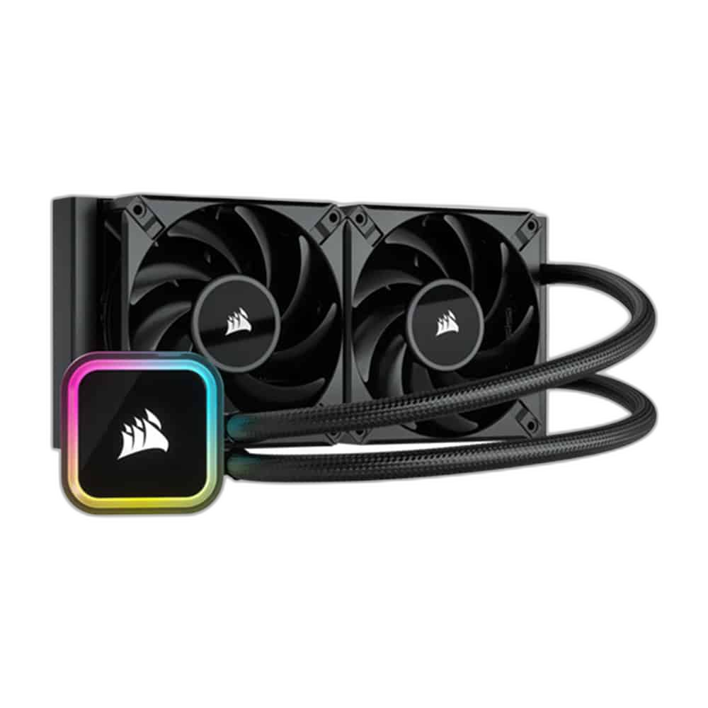 Corsair iCUE H115i RGB ELITE Liquid CPU Cooler - Black