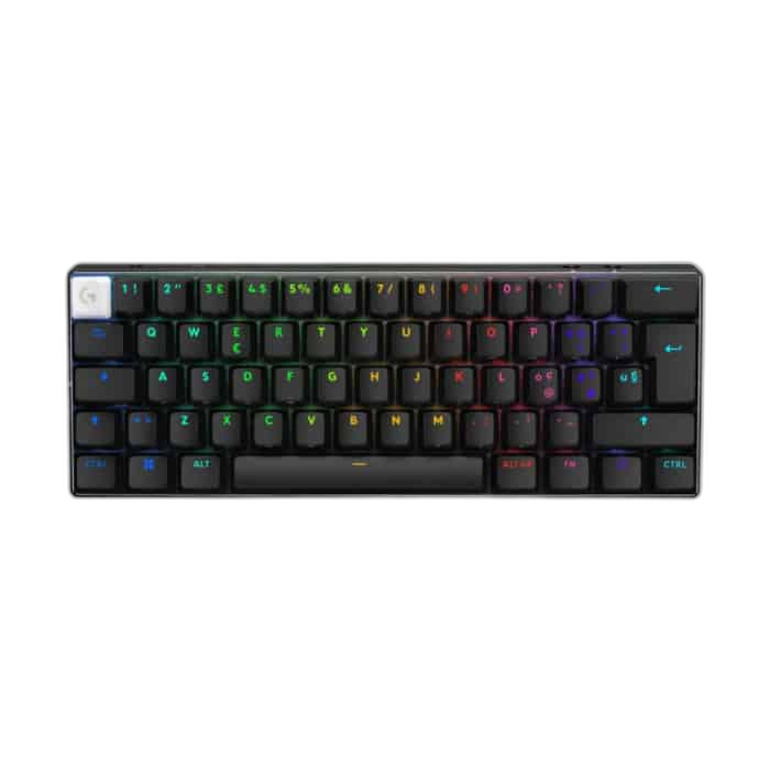 Logitech Pro X 60 Wired Optical Gaming Keyboard, Clicky