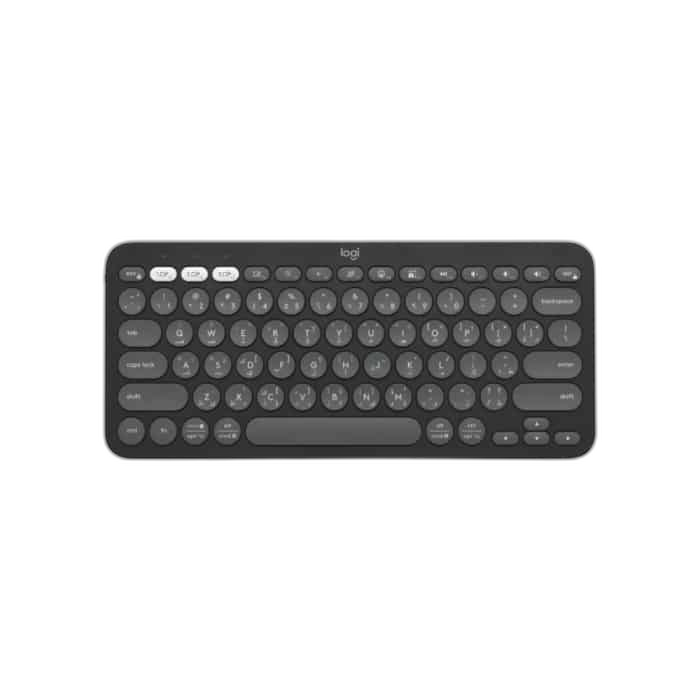 Logitech K380s Slim Bluetooth Keyboard, Graphite