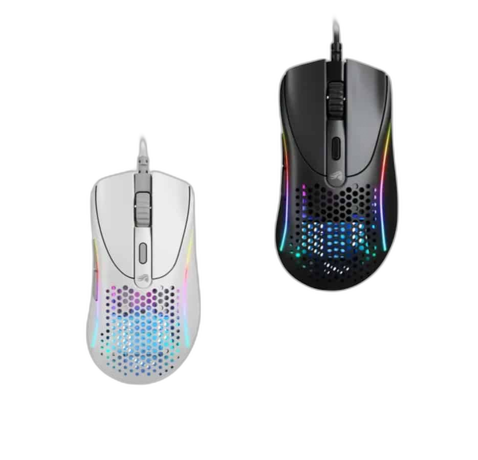 Glorious Model D2 Wired RGB Gaming Mouse, Ergonomic 26K DPI