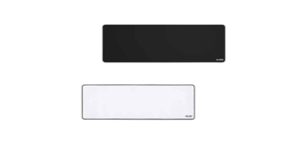 Glorious Extended Gaming Mouse Pad 11"x36" Black/White