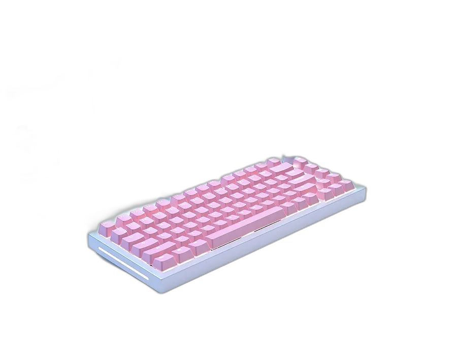 Glorious GMMK ABS Doubleshot V2 Mech Keycaps 123 Keys Pink
