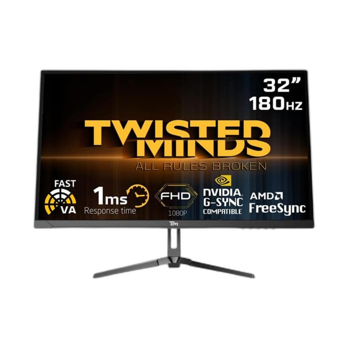 Twisted Minds 32 inch FHD VA Gaming Monitor 180Hz
