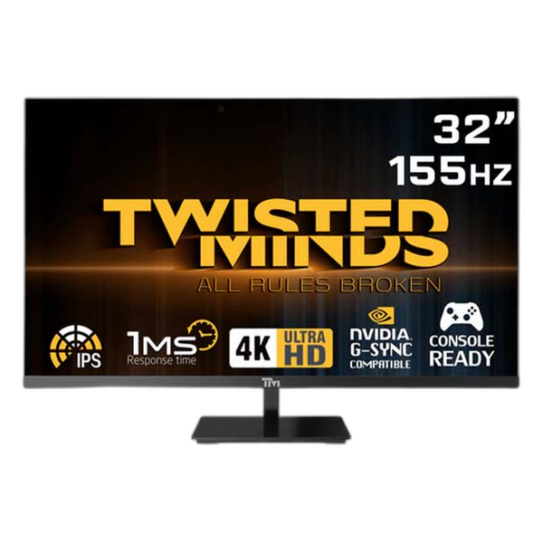 Twisted Minds UHD 32 inch 155Hz Gaming Monitor