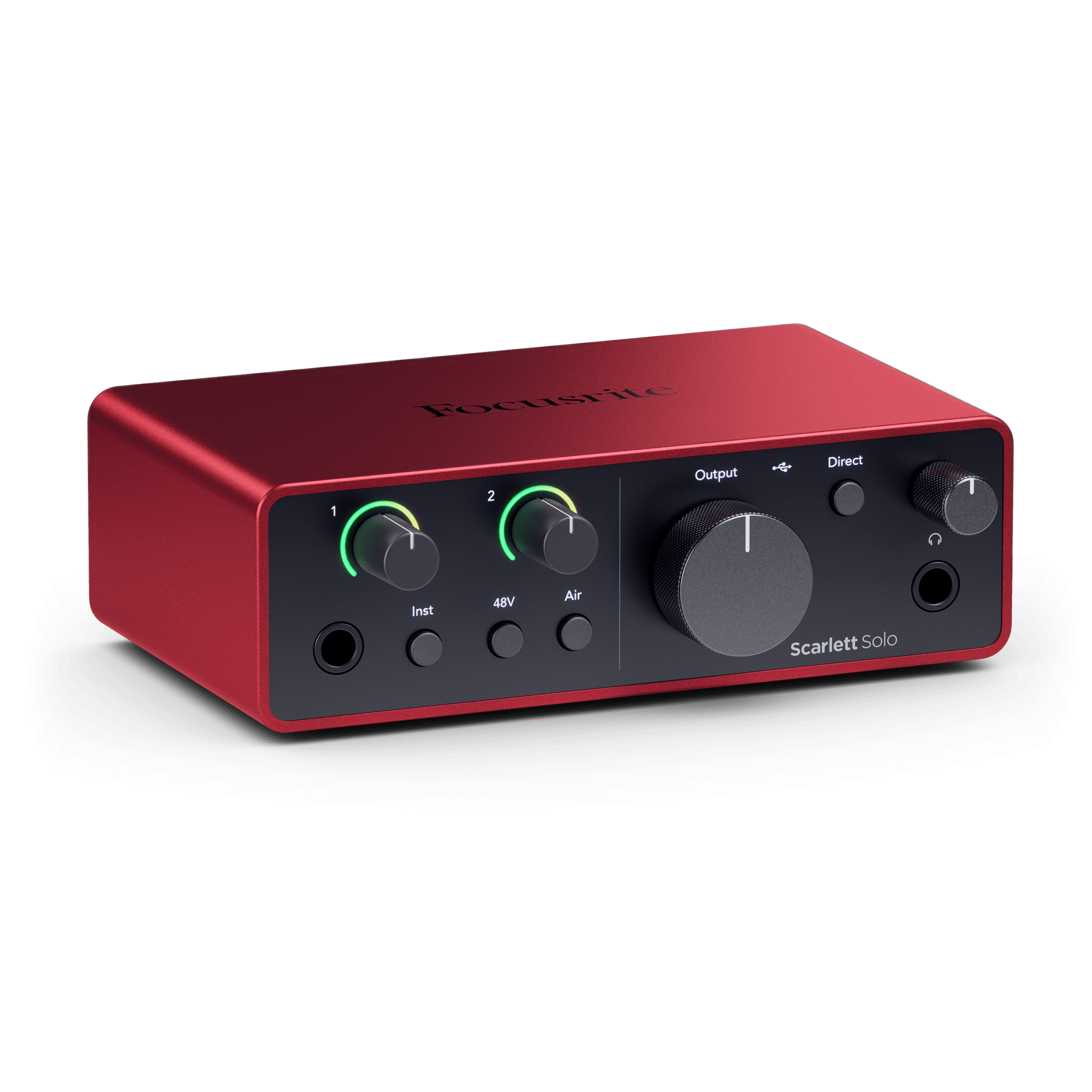 Focusrite Scarlett Solo Studio 4th Gen Bundle, Complete Recording Kit