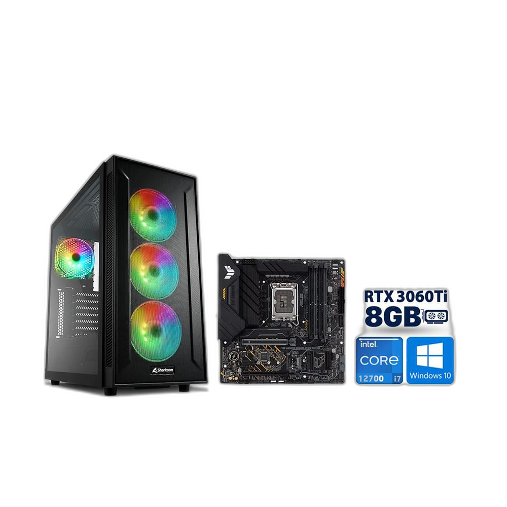 RTX 3060 Ti Gaming PC, i7-12700