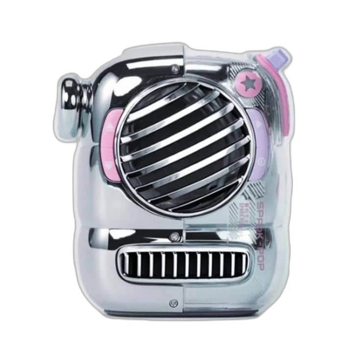 Divoom Spark-Pop Portable Bluetooth Mini Speaker Pink