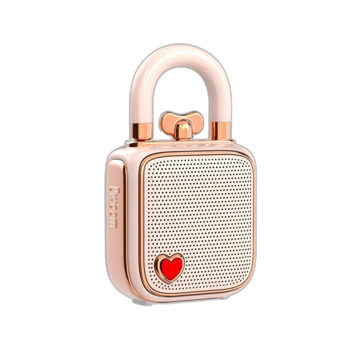 Divoom LoveLock Bluetooth Speaker Pink
