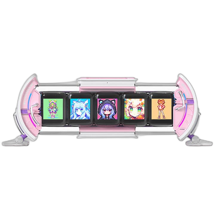 Divoom Times Gate Pixel Art Digital Clock, Customizable Display