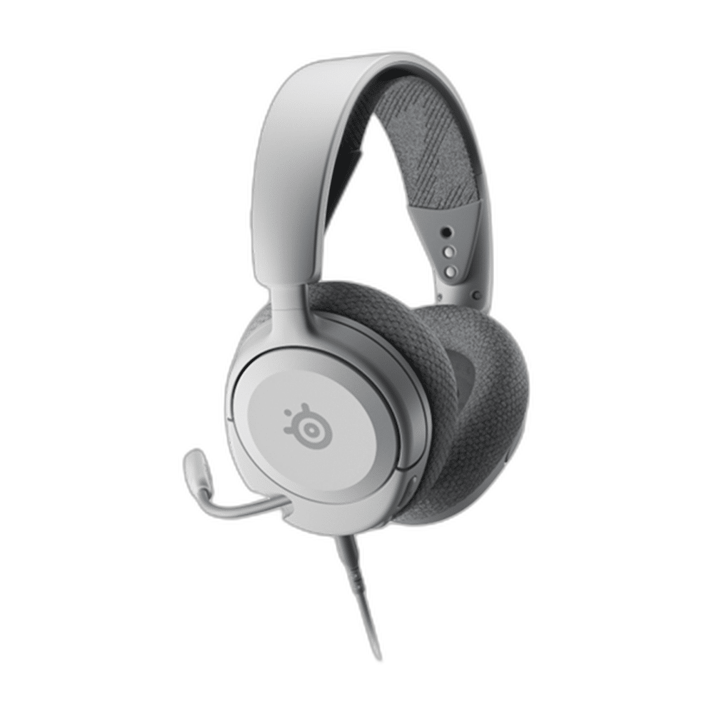 SteelSeries Arctis Nova 1P Wired Gaming Headset - White Design