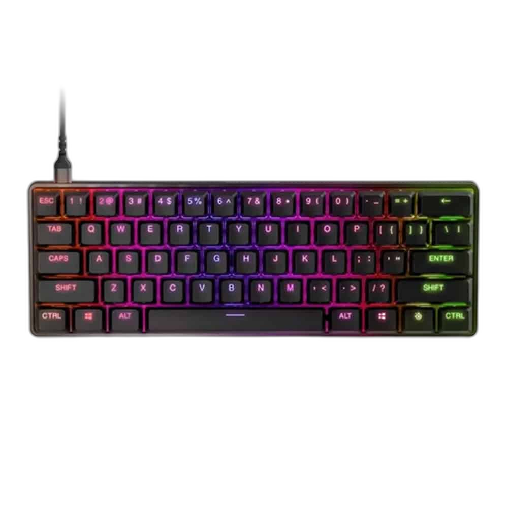 SteelSeries Apex 9 Mini 60% RGB Gaming Keyboard, Black