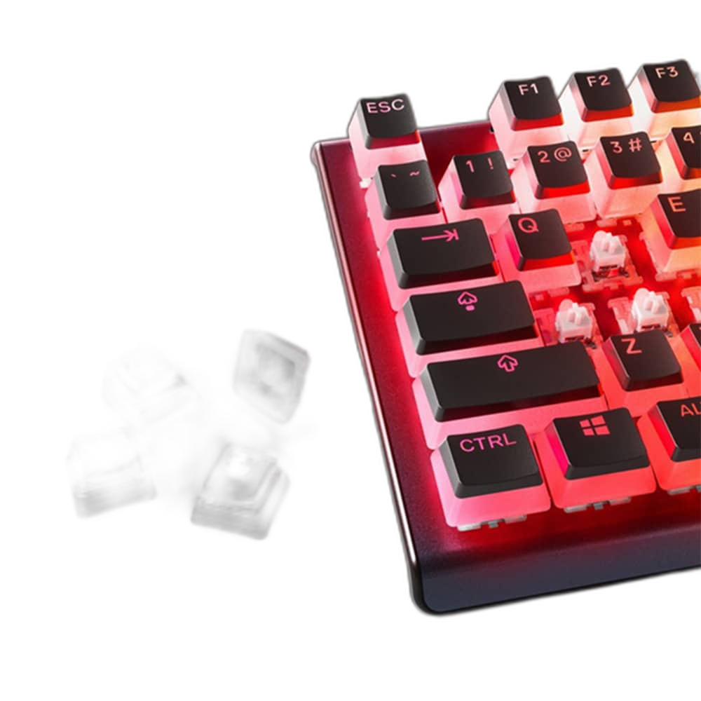 SteelSeries PrismCaps PBT Keycap - Black Color