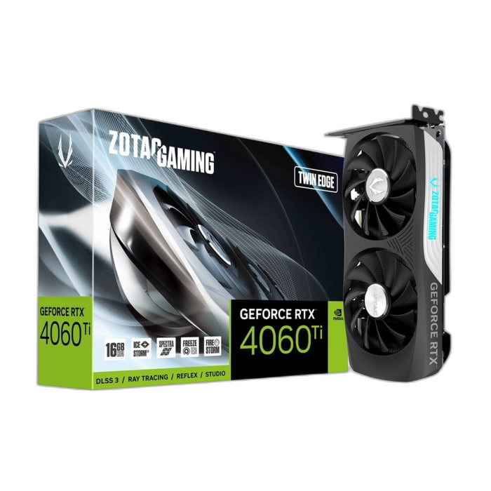 ZOTAC Gaming GeForce RTX 4060 Ti Twin Edge 16GB GDDR6