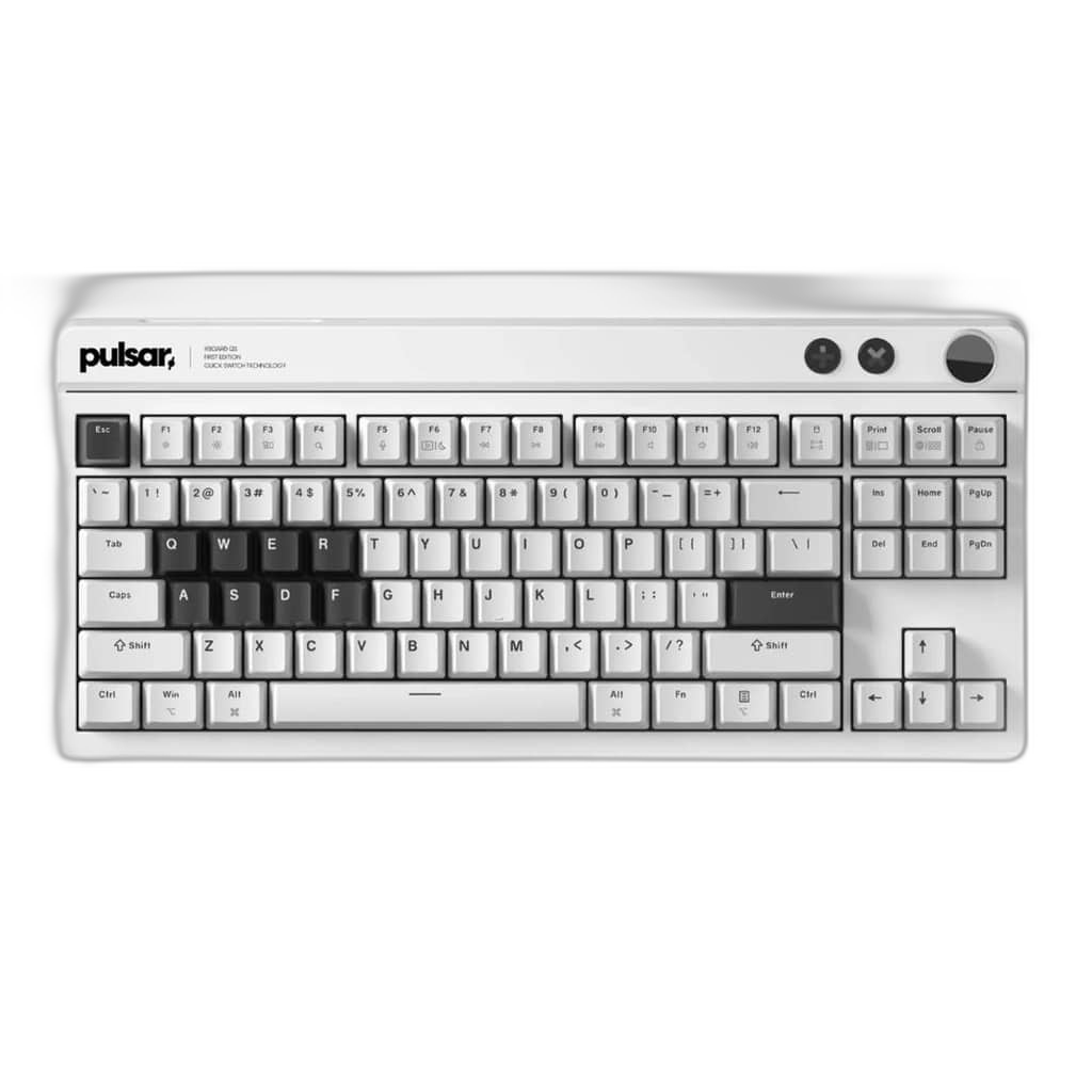 Pulsar Wired gaming keyboard Xboard QS, White