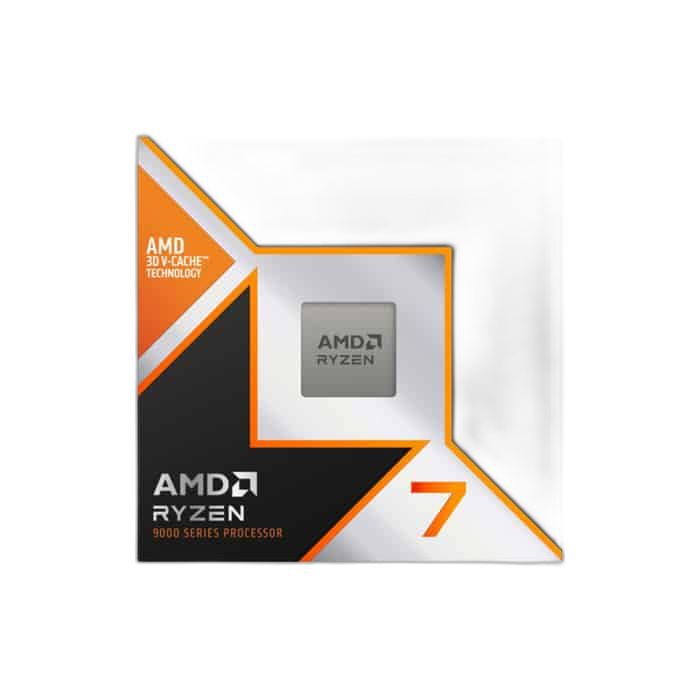 AMD 9000 Series Ryzen 7 9800X3D 8-Core AM5 104MB Cache Processor
