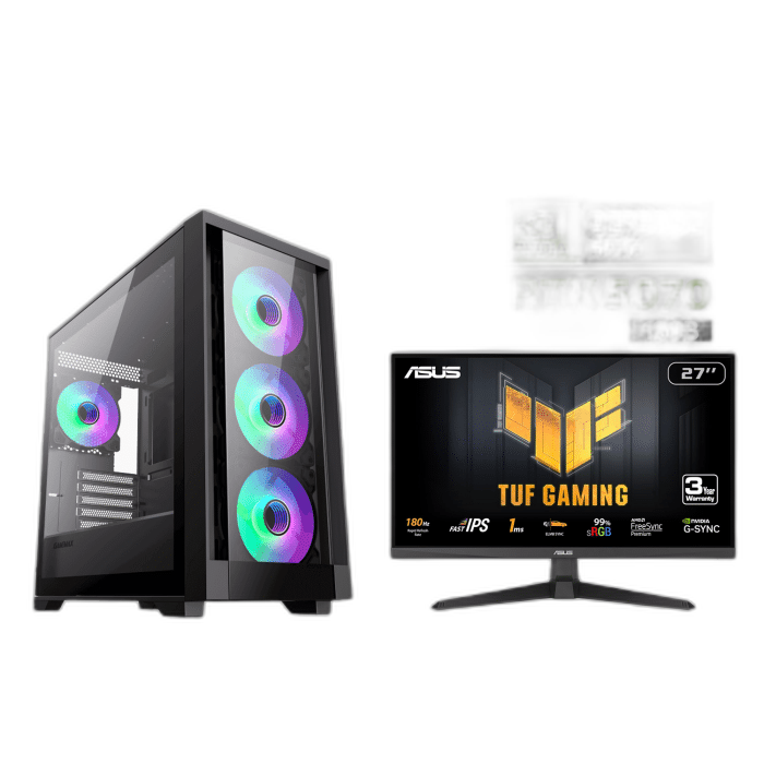 RTX 5070 Gaming PC, Intel i5-14400F