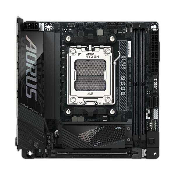 GIGABYTE B850I AORUS PRO Mini-ITX Motherboard, Black