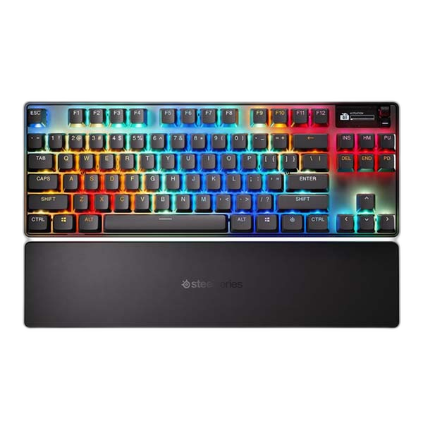 SteelSeries Apex Pro TKL Gen 3 Wireless Keyboard, Black
