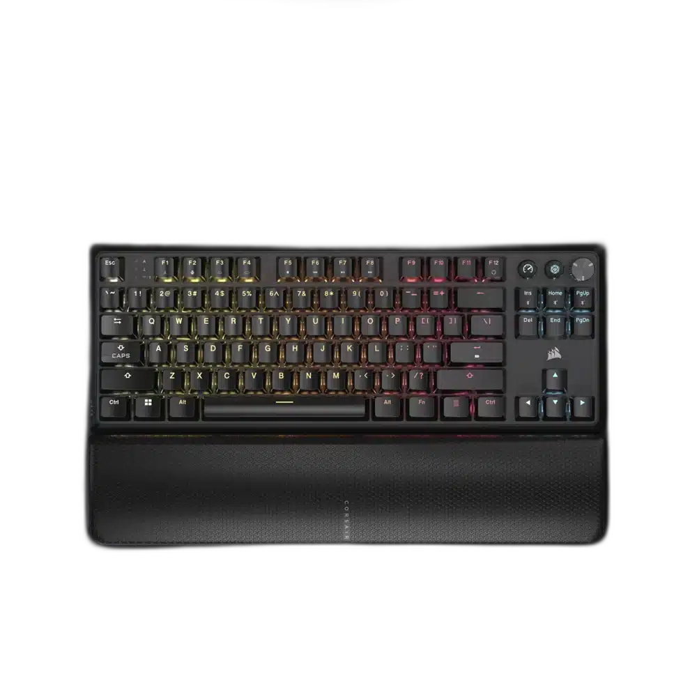 CORSAIR K70 CORE TKL Wireless Gaming Keyboard, Black