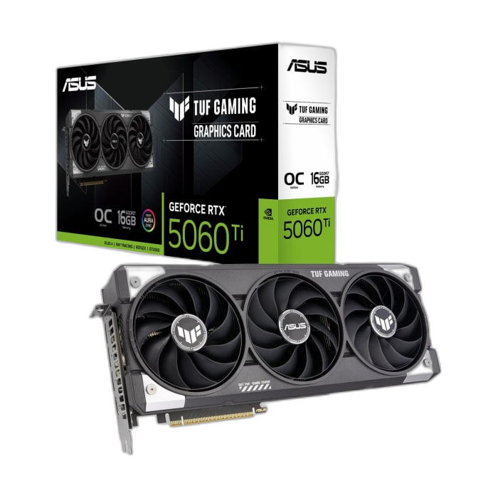 ASUS TUF Gaming GeForce RTX 5060 Ti 16GB GDDR7 OC Edition