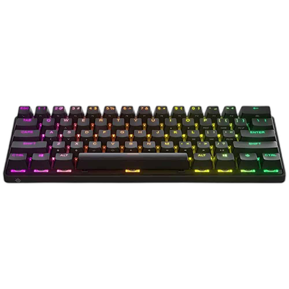 SteelSeries Apex Pro Mini Wireless 60% Mechanical Keyboard, Black