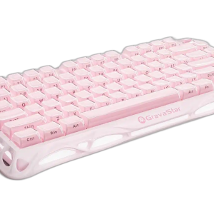 GravaStar Mercury K1 Sakura Pink Wireless Keyboard