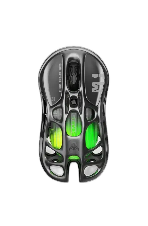 GravaStar Mercury M1 Pro Gunmetal Gray Wireless Gaming Mouse, 75g