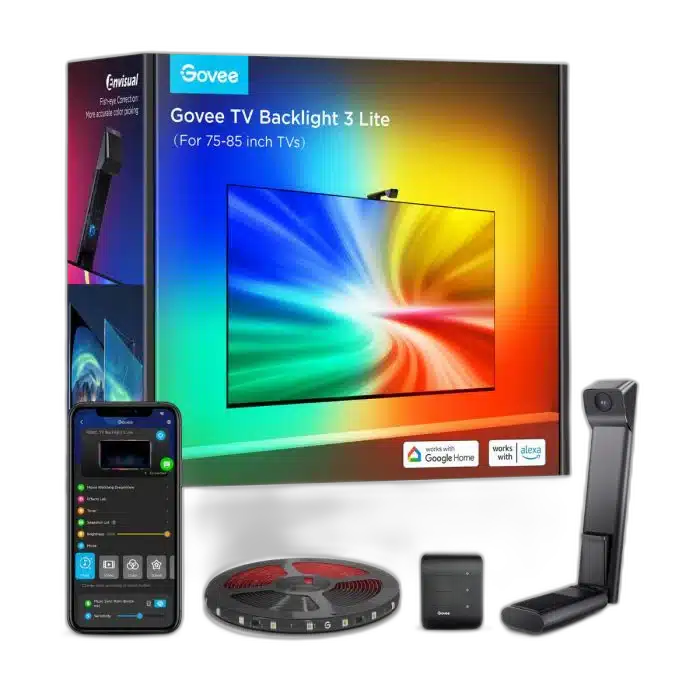 Govee Envisual TV Backlight 3 Lite for large TVs