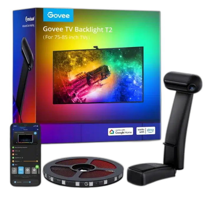 Govee Envisual TV Backlight T2 Dual Cameras for 75-85 inch TVs