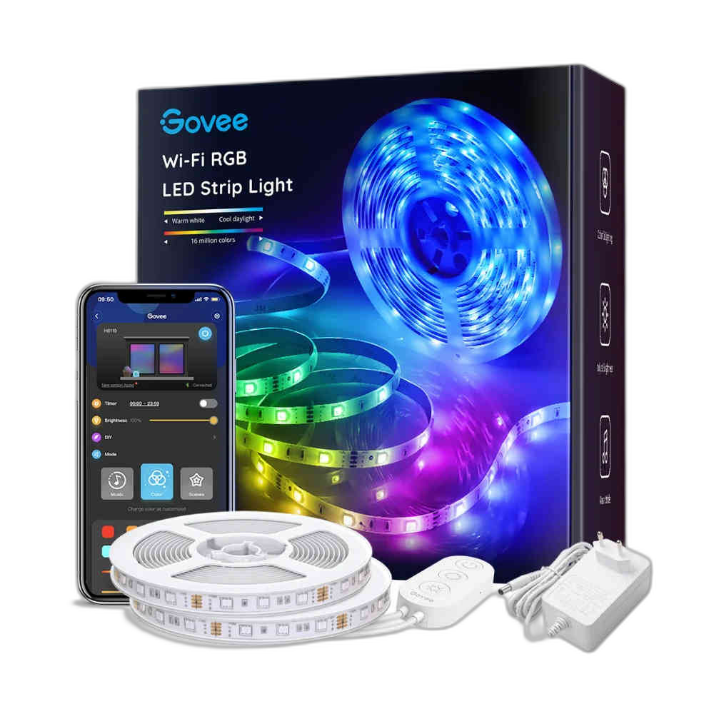 Govee Wi-Fi RGB LED Strip Lights