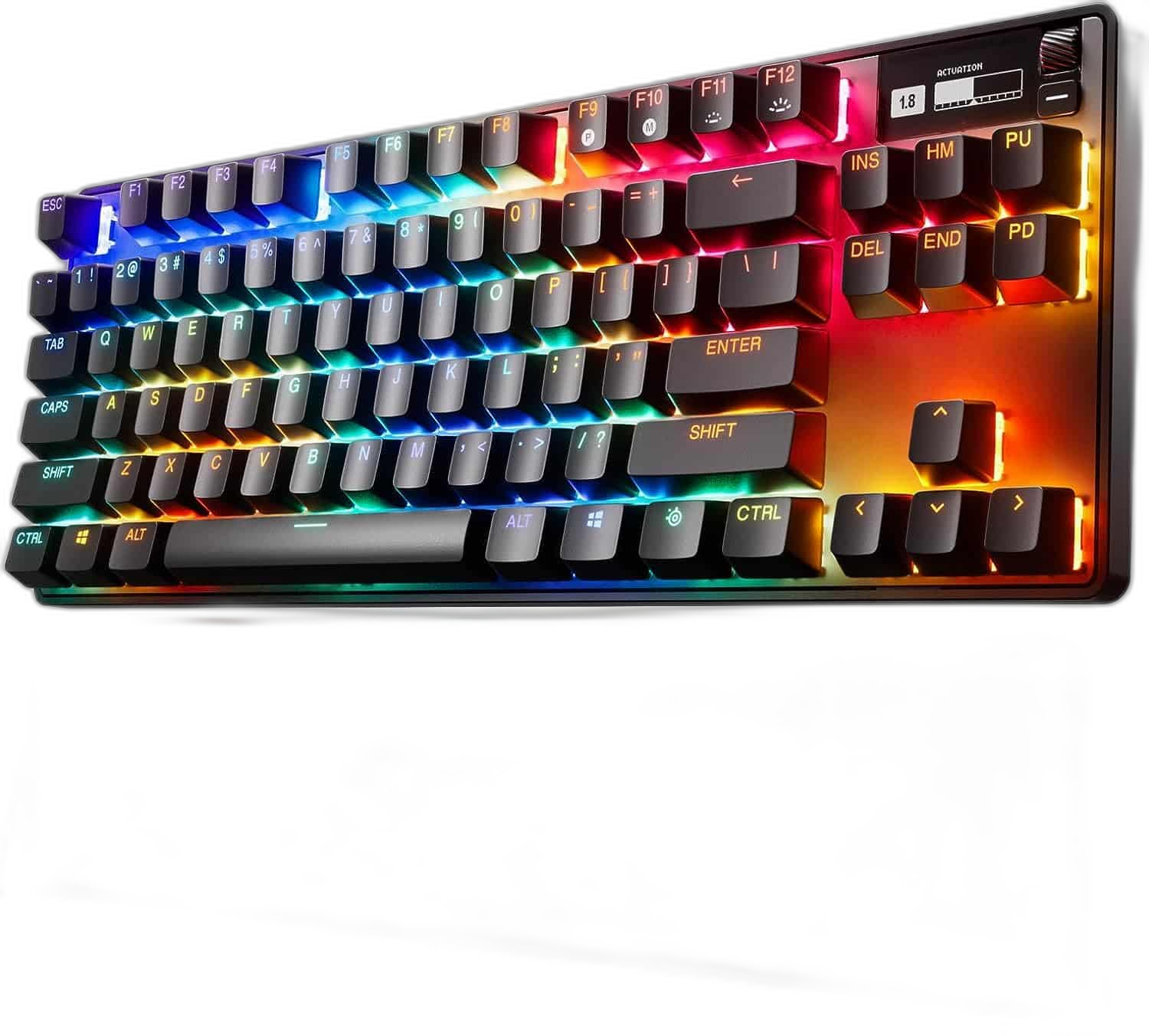 SteelSeries Apex Pro TKL 2023 Wireless Mechanical Keyboard, Black