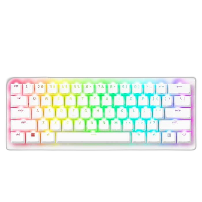 Razer HuntsMan V3 Pro Mini 60% Esports Keyboard, White Edition