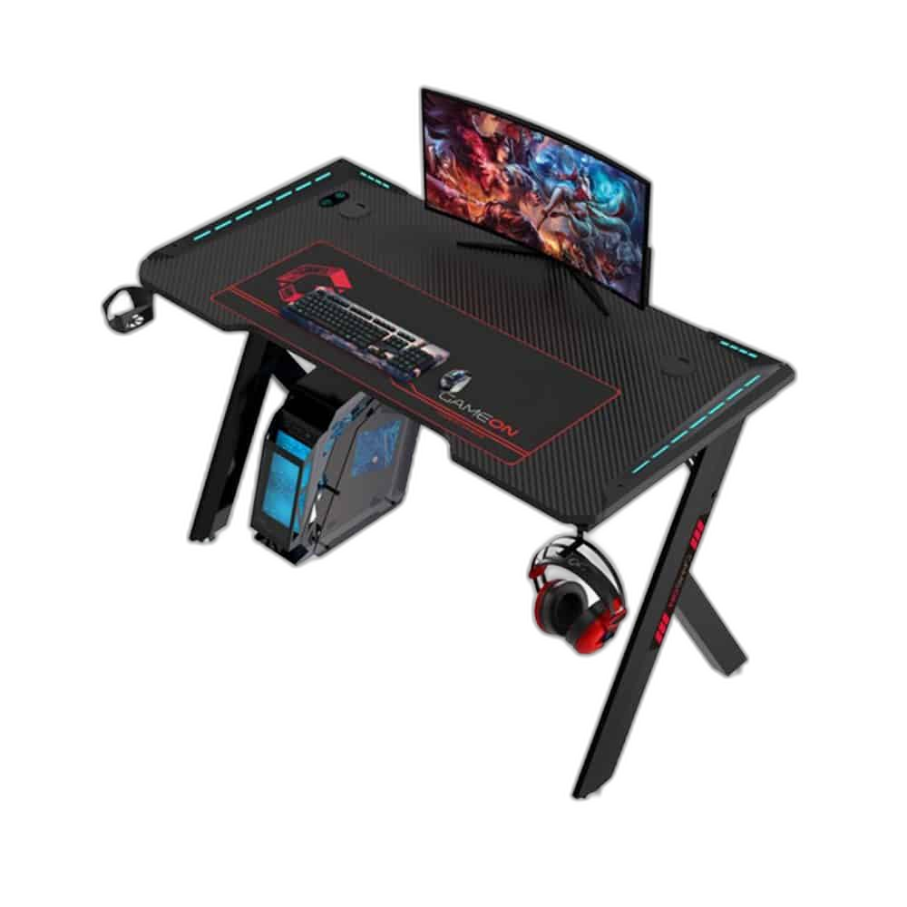 Gameon Hawksbill RGB Gaming Desk
