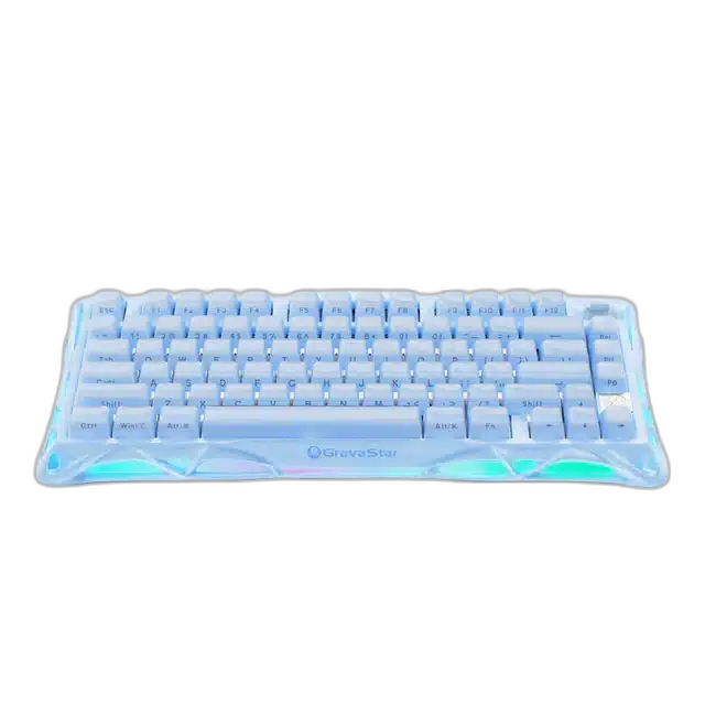 GravaStar Mercury K1 Ice Blue 75% Wireless Gaming Keyboard