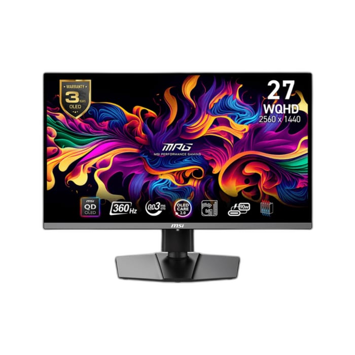 MSI MPG 271QRX QD-OLED 27 inch gaming monitor