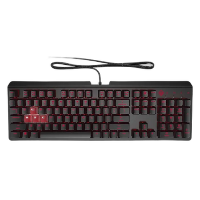HP Omen Encoder Wired Mechanical Gaming Keyboard, Black