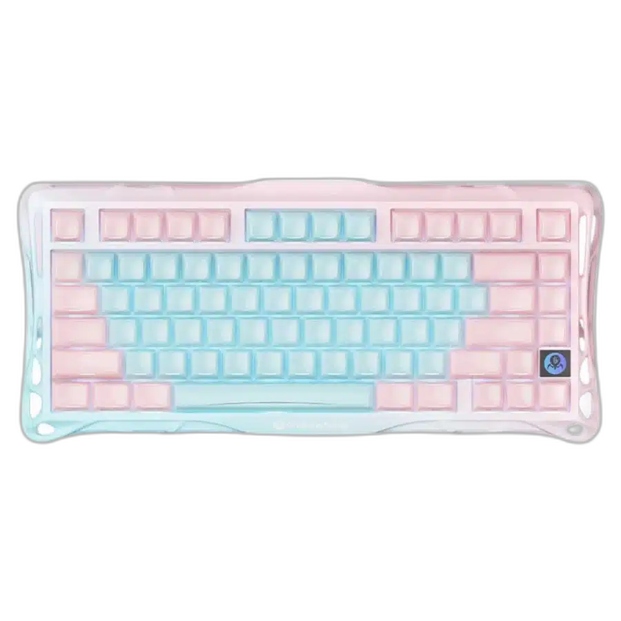 GravaStar Mercury K1 Lite Aurora Mist 75% Wireless Gaming Keyboard