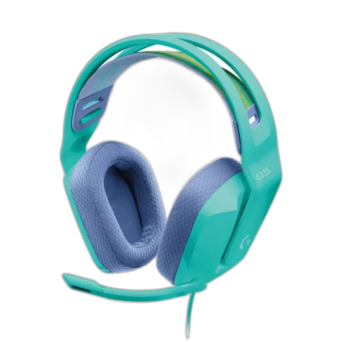 Logitech G335 Wired Gaming Headset - Mint Color
