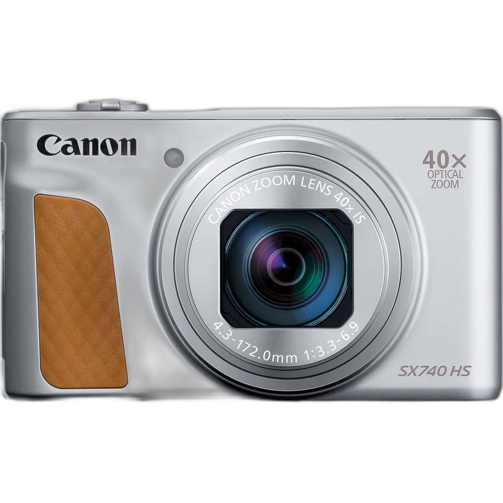 Canon PowerShot SX740 HS Digital Camera - Silver
