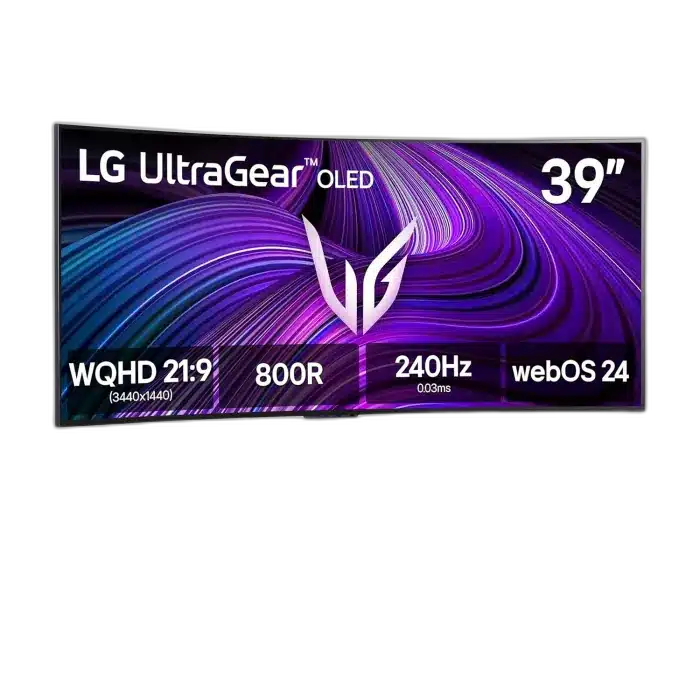 LG UltraGear 39GX90SA-W 39 inch OLED 240Hz Curved Monitor