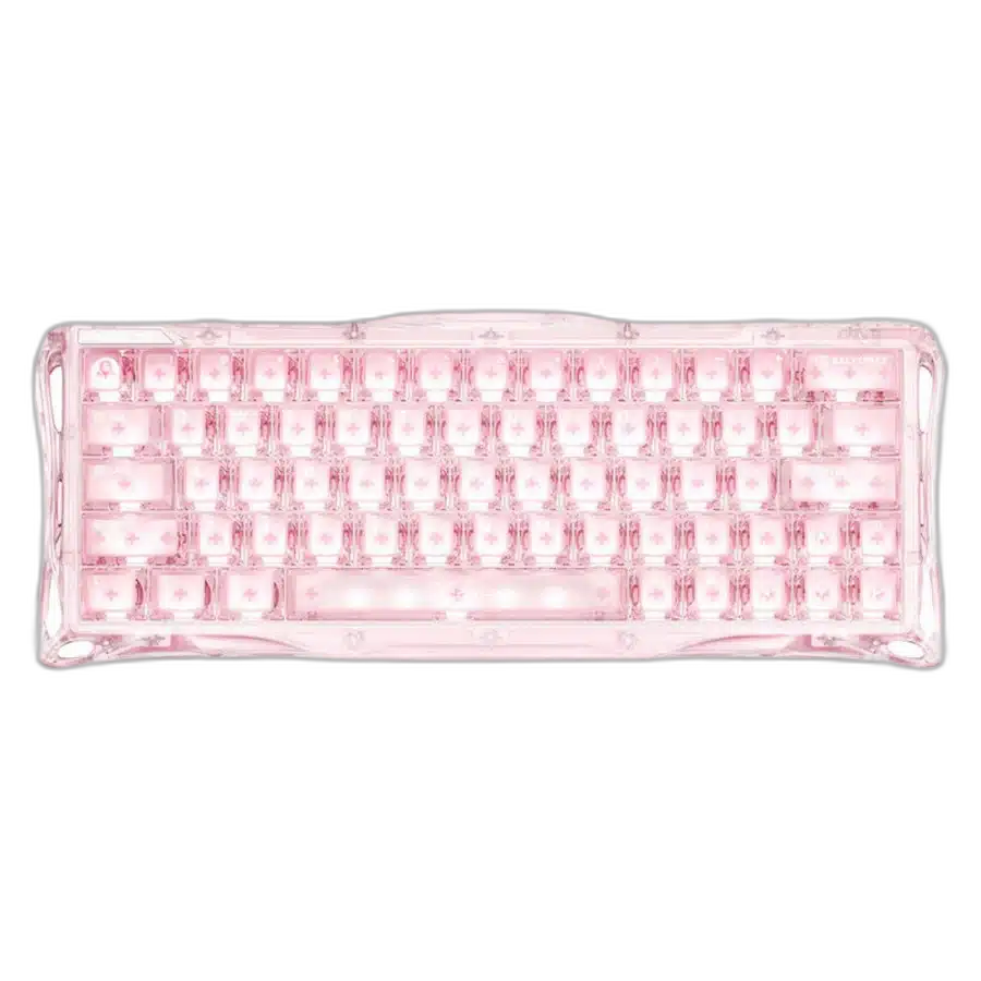 GravaStar Mercury V60 60% Hall Effect Gaming Keyboard - Crystal Rose