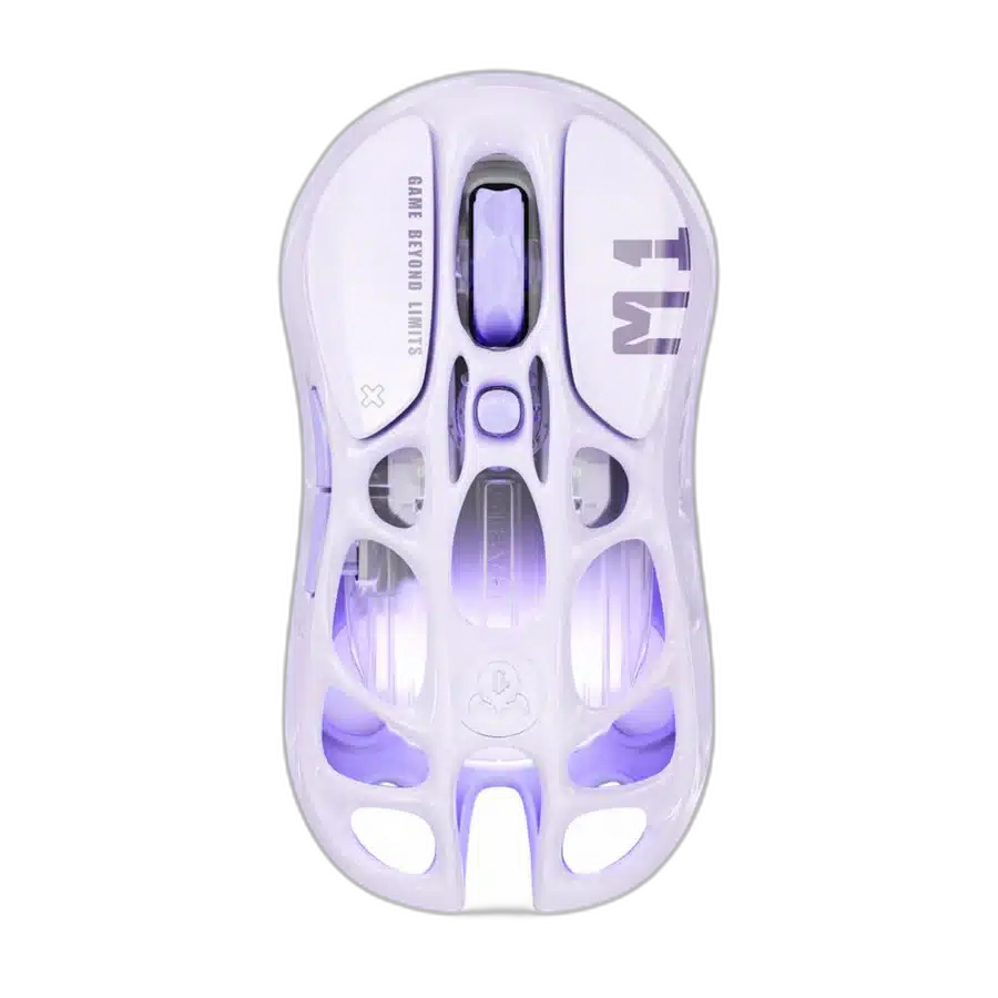 GravaStar Mercury M1 Pro Lavender Purple Wireless Gaming Mouse, 88g