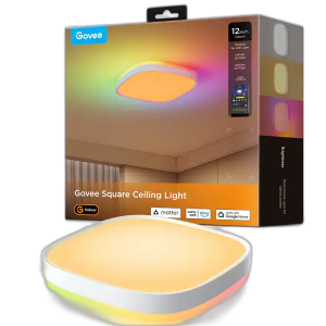 Govee RGBWW + RGBIC Smart Square Ceiling Light H80A4