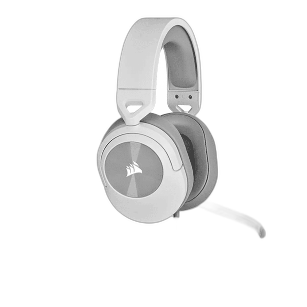 Corsair HS55 Stereo Wired Gaming Headset - White